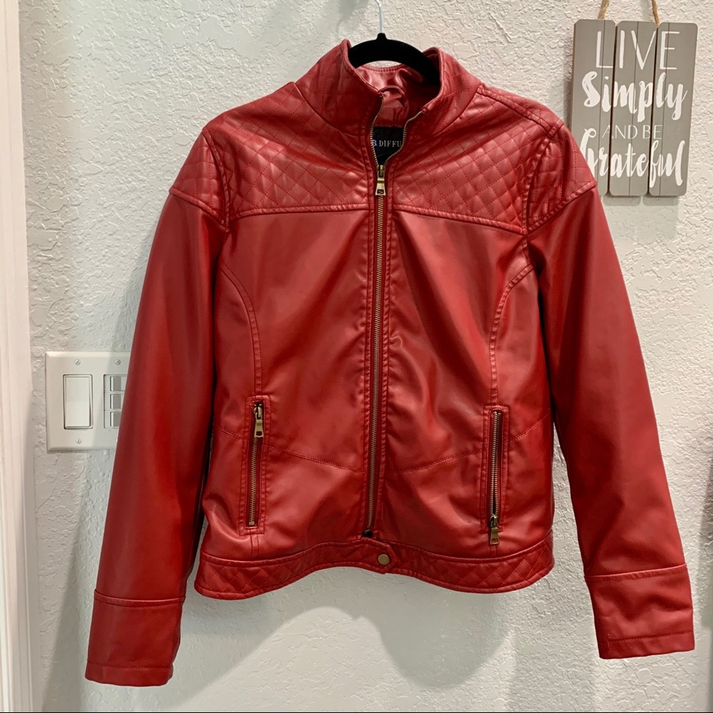 Red Leather Jacket!